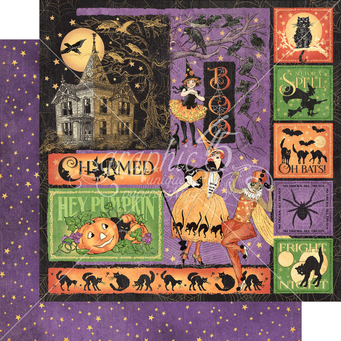 Graphic 45 Charmed 8" x 8" Collection Pack