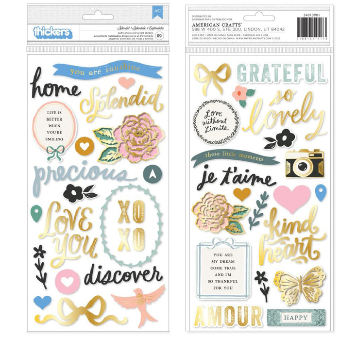 Parasol Thickers Stickers by Maggie Holmes