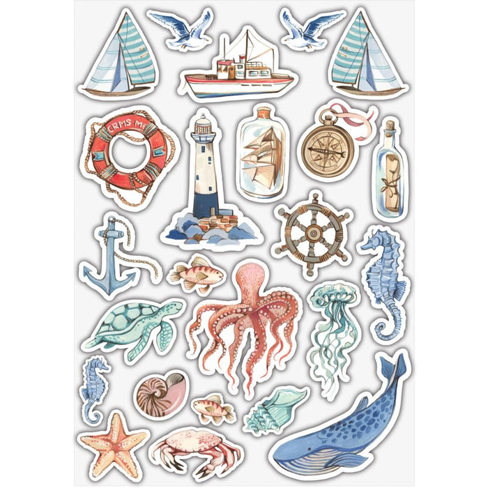 Craft Consortium Ocean Tales Puffy Sticker