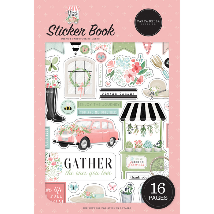 Carta Bella Flower Garden Sticker Book