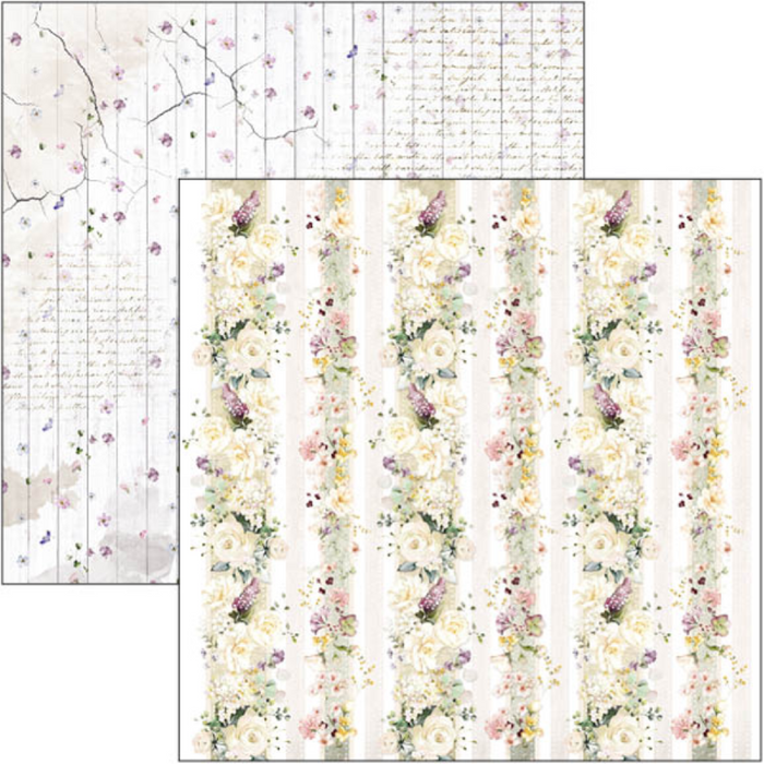 Ciao Bella Blooming 8" x 8" Scrapbooking Paper Set