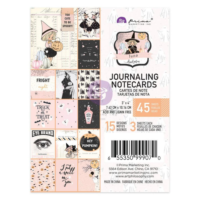 Luna Journaling Cards 3"x 4" by Prima Marketing