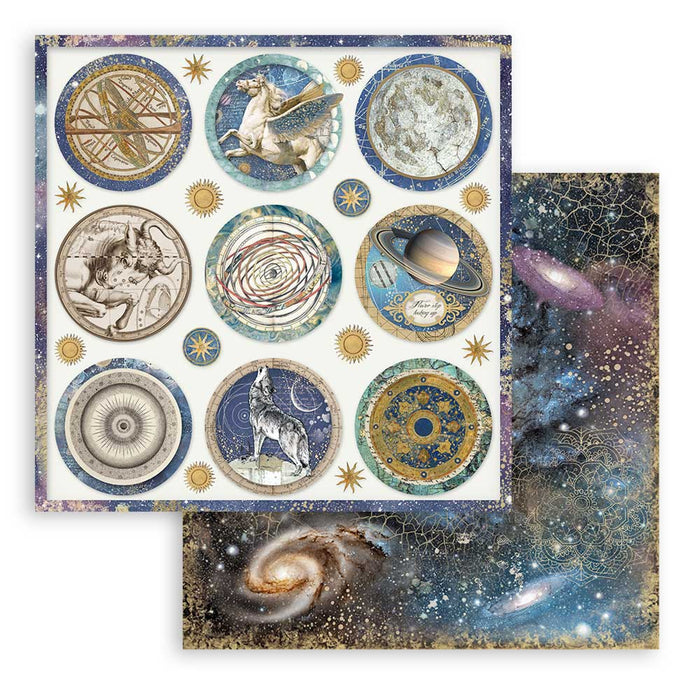 Cosmos Infinity 8" x 8" Paper Pad by Stamperia