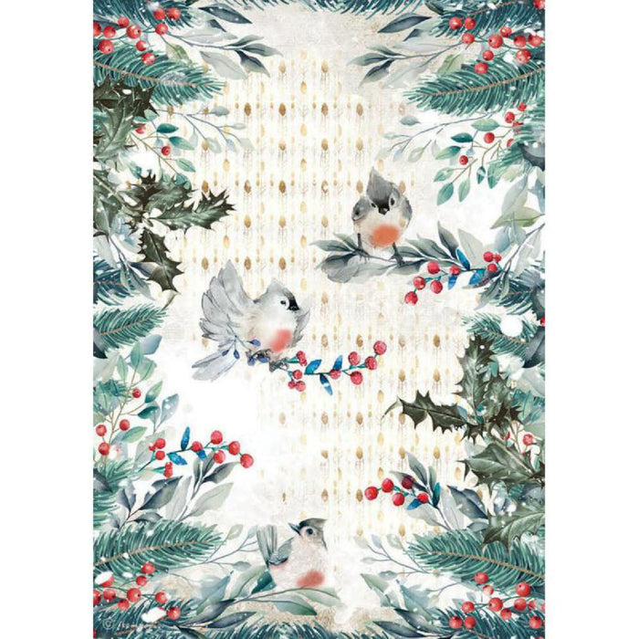 Stamperia Romantic Collection Christmas A4 Rice Paper