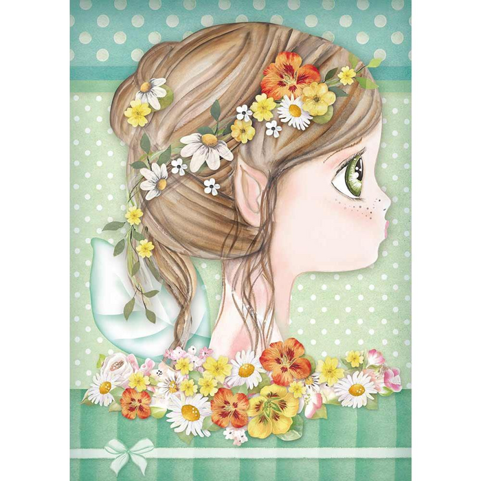 Daisy Fairy Stamperia A4 Rice Paper