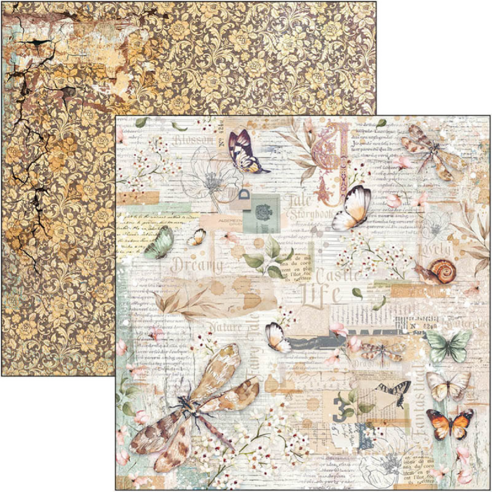 Ciao Bella Reign Of Grace 12" x 12" Patterns Scrapbooking Paper Set