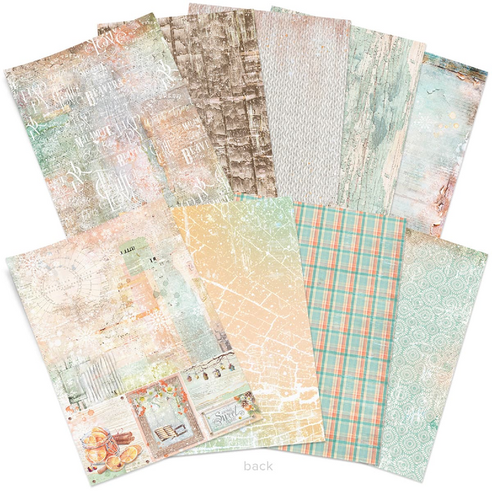 Ciao Bella The Gift Of Love A4 Scrapbooking Paper Set