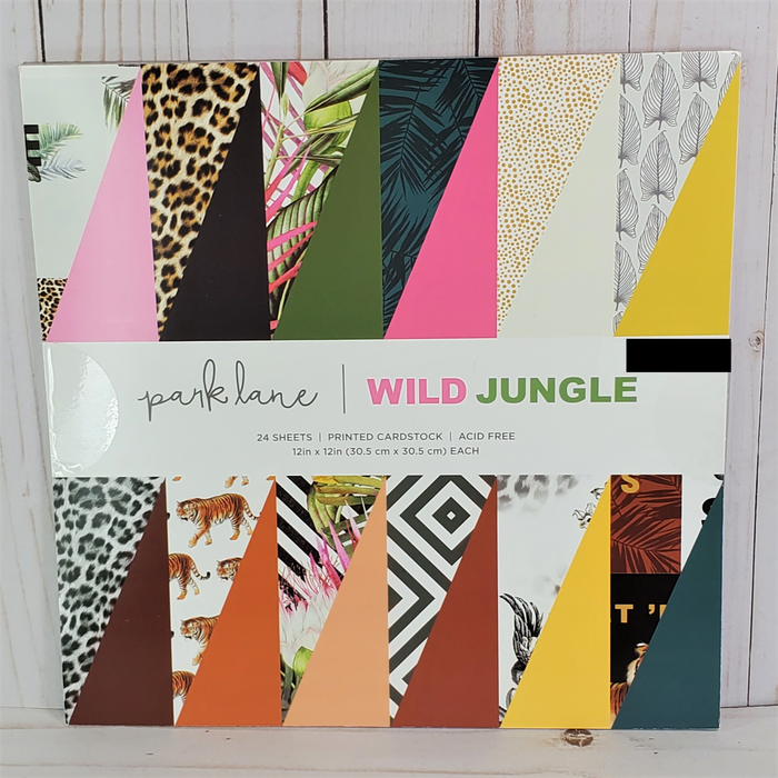 Wild Jungle 12" x 12" Paper Pad by Park Lane