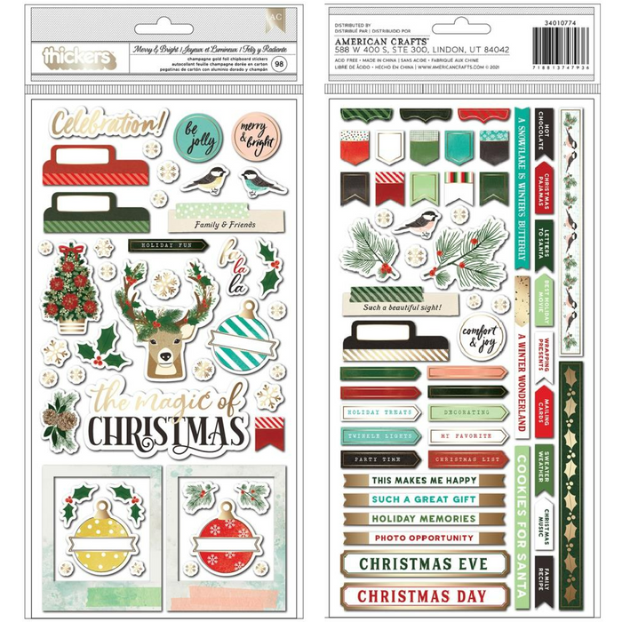 Vicki Boutin Warm Wishes Thickers Phrases & Icons