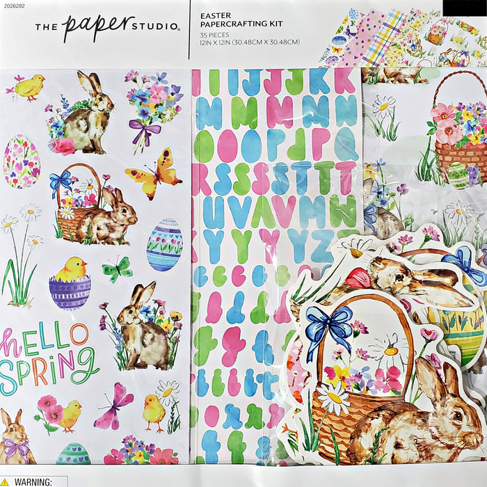 Easter Scrapbook Kit  12" x 12" by Paper Studio