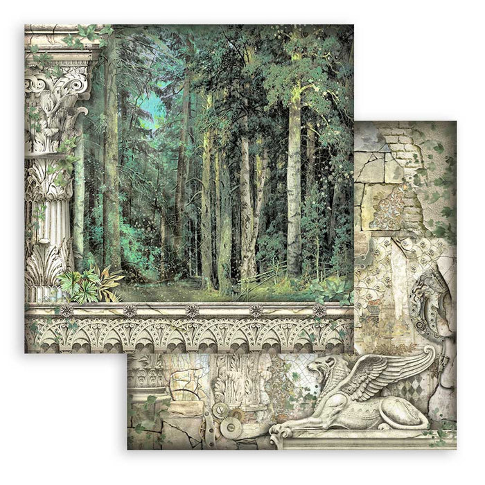 Stamperia Magic Forest 12" x 12" Scrapbooking Paper Pad