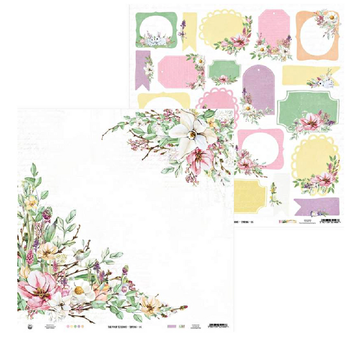 P13 The Four Seasons Spring 12" x 12" Paper Pad