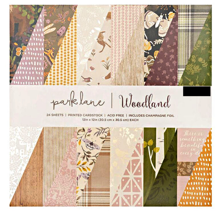 Woodland 12" x 12" Paper Pad by Park Lane