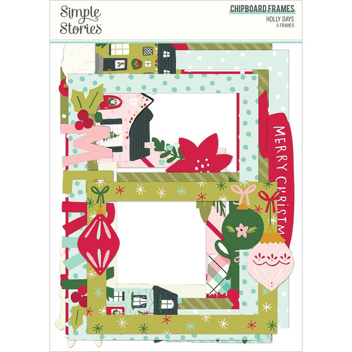 Simple Stories Holly Days Chipboard Frames