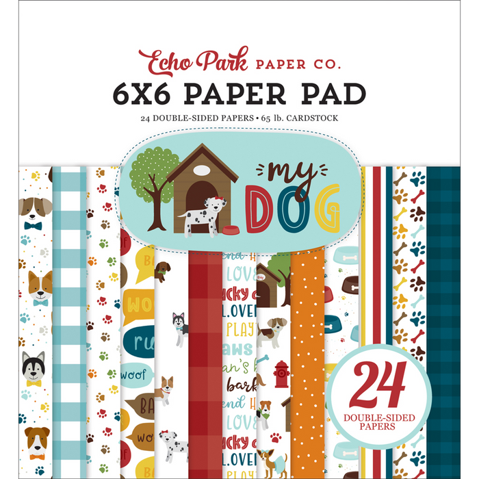 Echo Park My Dog 6" x 6" Paper Pad