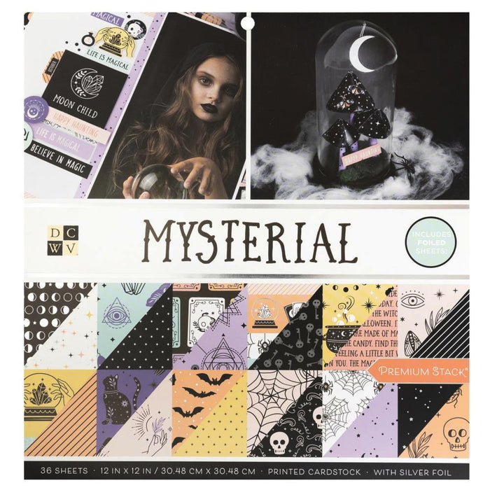 Mysterial 12" x 12" Paper Pad by DCWV