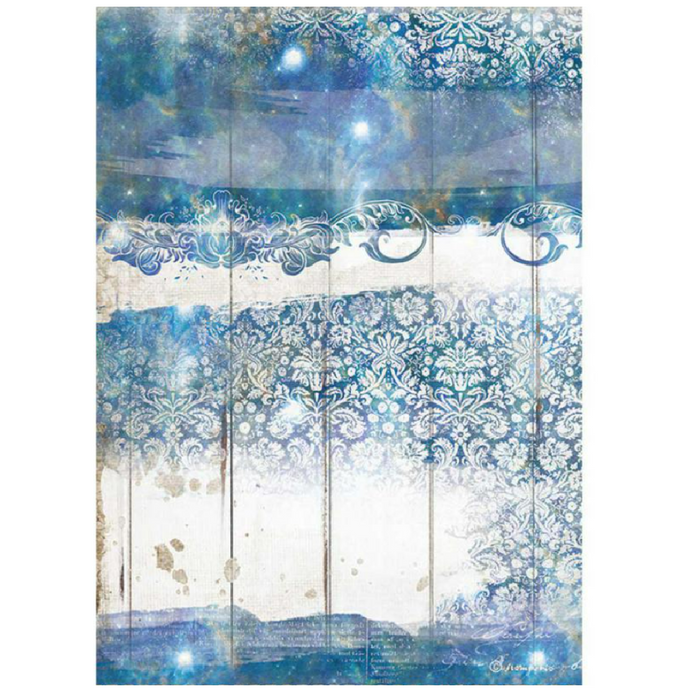 Stamperia Romantic Sea Dream Texture A4 Rice Paper