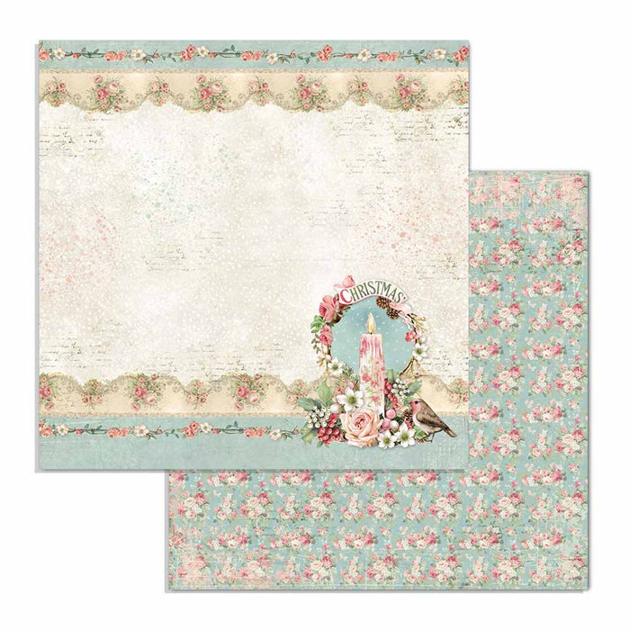 Pink Christmas 6" x 6" Scrapbooking Paper Pad by Stamperia