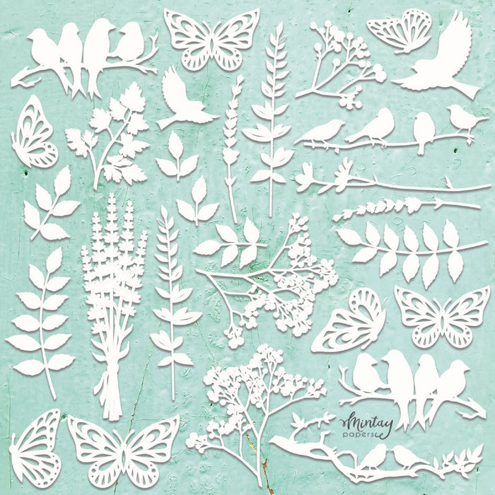 Mintay Chippies Nature Set Chipboard