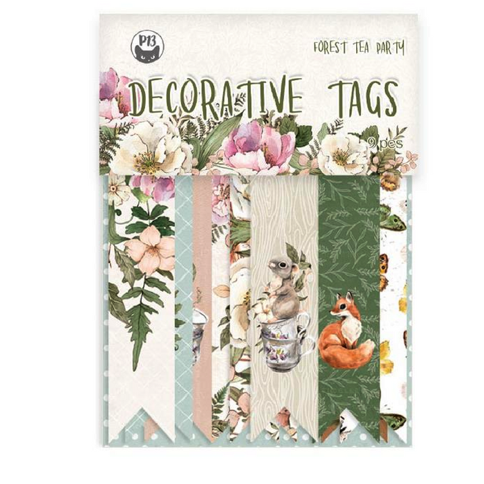 P13 Forest Tea Party Decorative Tags