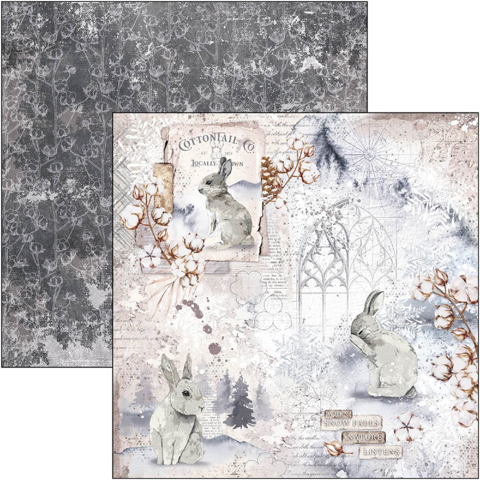 Ciao Bella Cozy Moments 12" x 12" Scrapbooking Paper Set