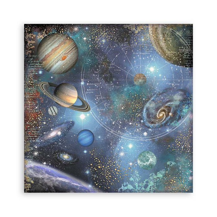 Cosmos Infinity Fabric Pack by Stamperia