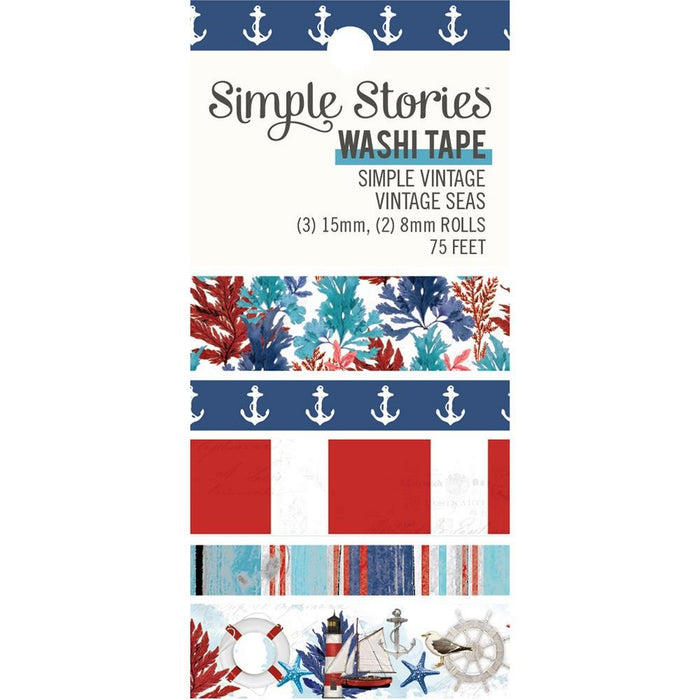 Simple Stories Vintage Seas Washi Tape