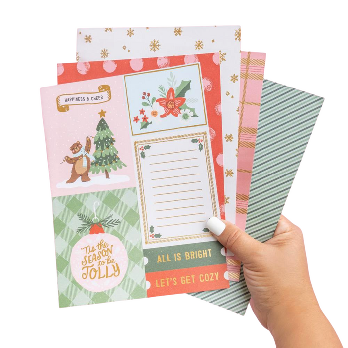 Mittens & Mistletoe 6" x 8" Paper Pad by Crate Paper