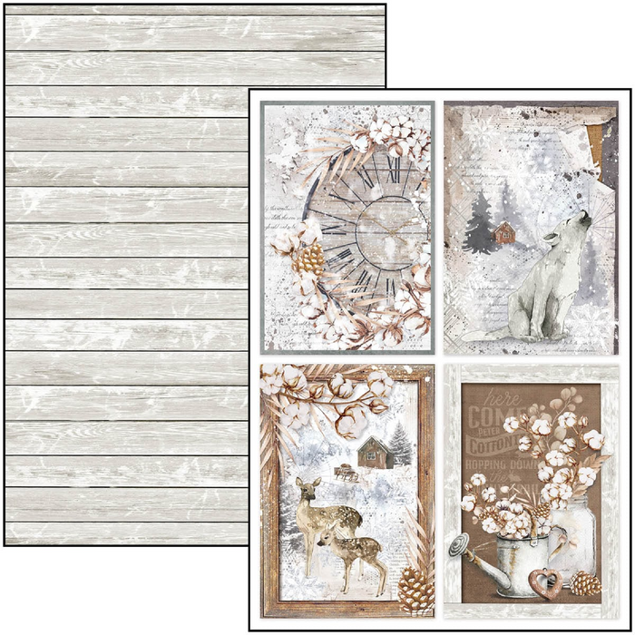 Ciao Bella Cozy Moments A4 Scrapbooking Paper Set