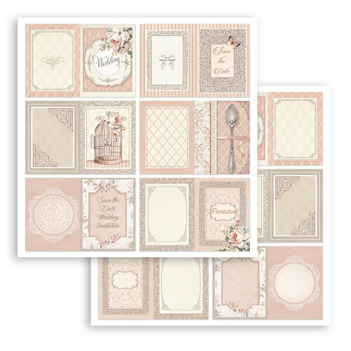 Stamperia You and Me 12" x 12" Scrapbooking Paper Pad