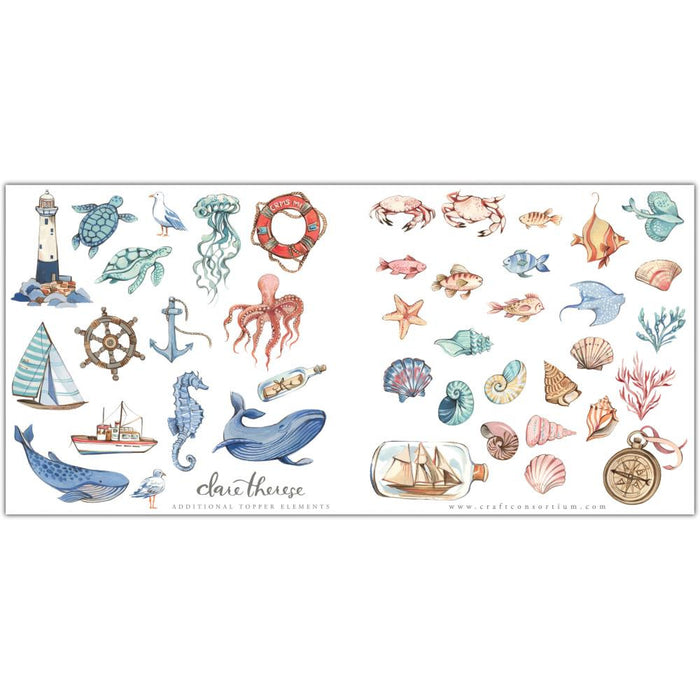 Craft Consortium Ocean Tales 6" x 6" Paper Pad
