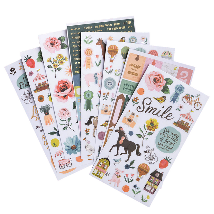 Market Square Sticker Book 258pc by Maggie Holmes