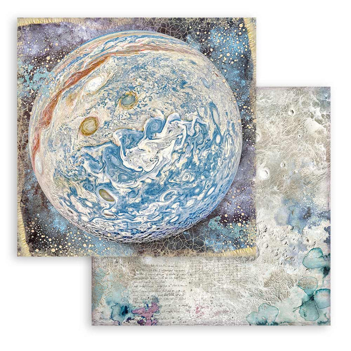 Stamperia Cosmos Infinity 8" x 8" Background Paper Pad