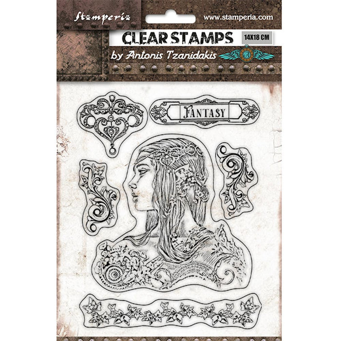 Stamperia Magic Forest Stamp Set Amazon