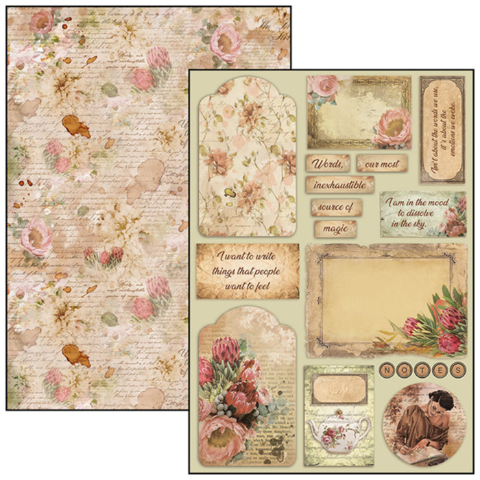 The Muse A4 Scrapbooking Paper Set by Ciao Bella