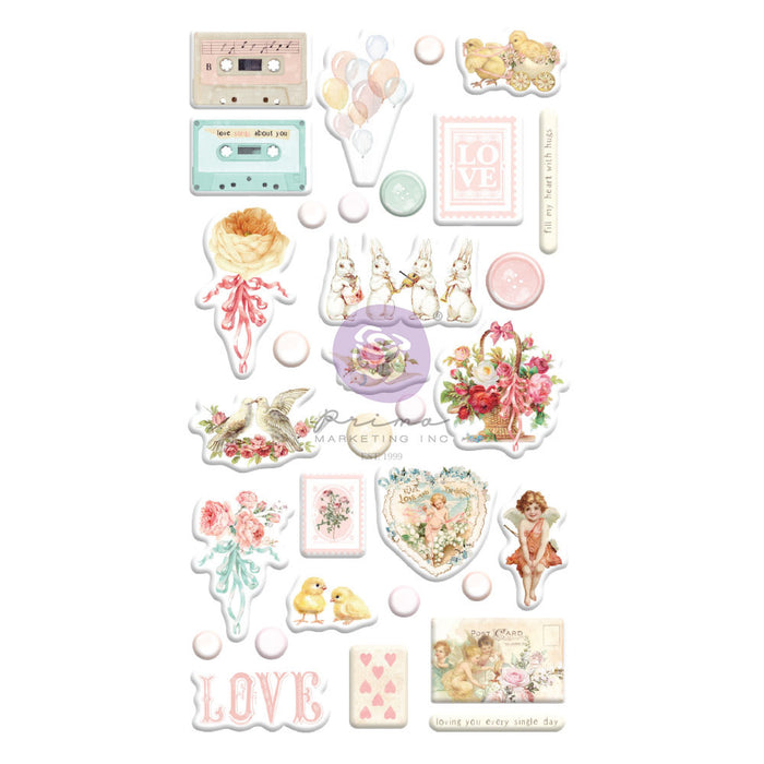 Magic Love Puffy Sticker by Prima Marketing